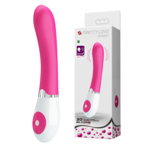 Battery Crown Jewel Pink Vibrator "Daniel" 205mm
