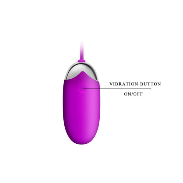 Egg Rechargeable Vibrating "Abner" - Purple