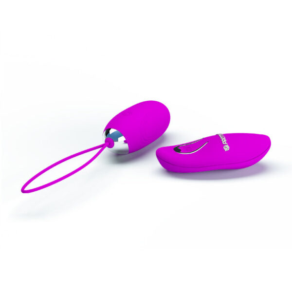 Egg Battery Operated Vibrating "Jenny" - Purple