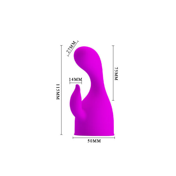 Body Wand Attachment for Body Wand Massager "Darcy" Purple