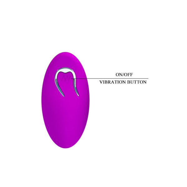 Egg Battery Operated Vibrating "Bradley"- Purple