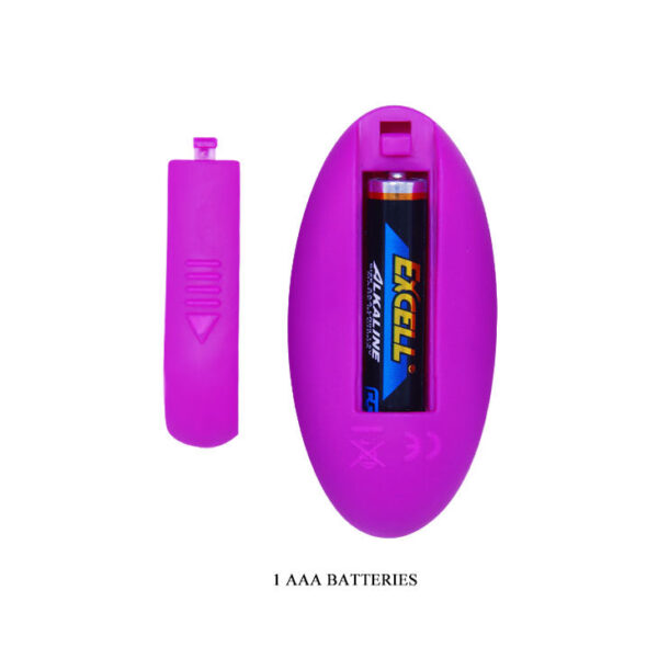 Egg Battery Operated Vibrating "Bradley"- Purple