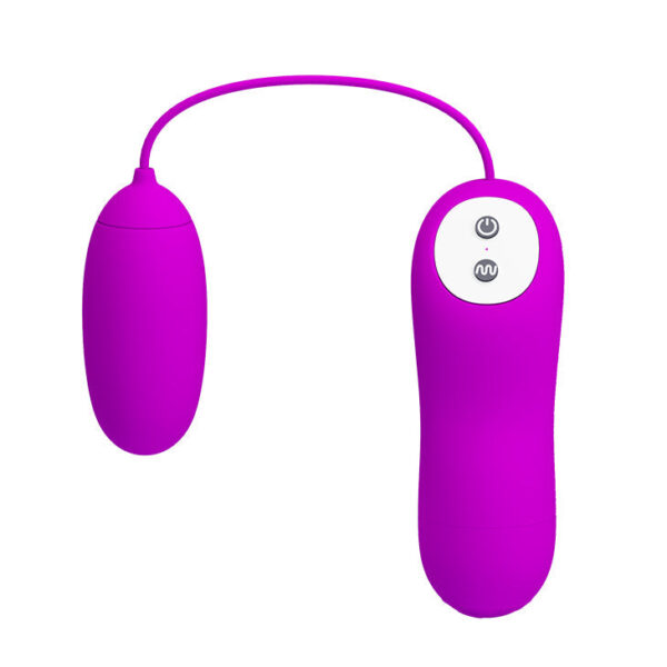 Egg Battery Operated Vibrating "Eunice"- Purple
