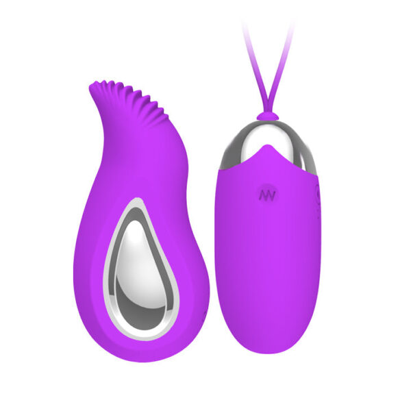 Egg Rechargeable Vibrating "Eden"- Purple