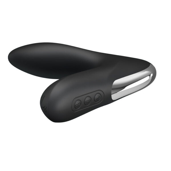 Anal Stimulator ''Leonard'' Inflatable Vibrating Prostate Stimulator - Black