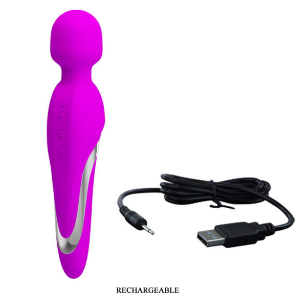 Body Wand Massager Rechargeable "Mortimer" - Purple