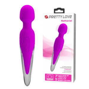 Body Wand Massager Rechargeable "Nathaniel" - Purple