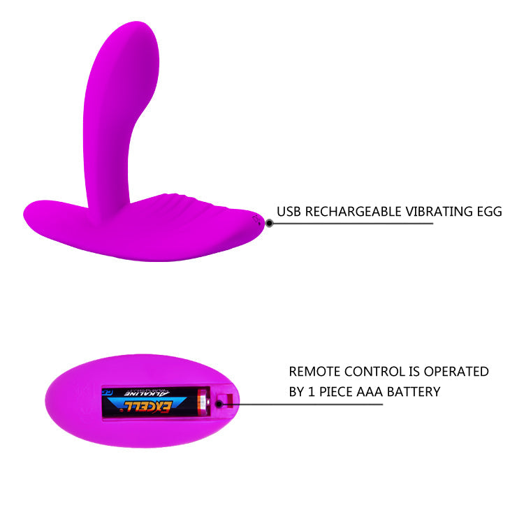 Finger Vibrator & Wireless Control "Magic Fingers"- Purple