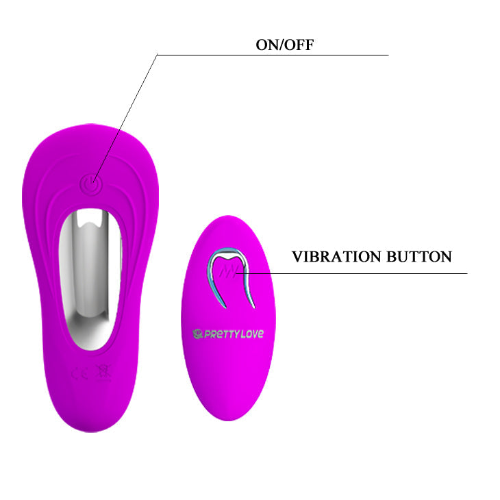 Finger Vibrator & Wireless Control "Magic Fingers"- Purple