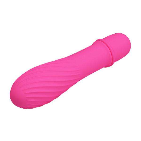 Battery G-Spot Vibrator - "Solomon" Hot Pink (137mm)