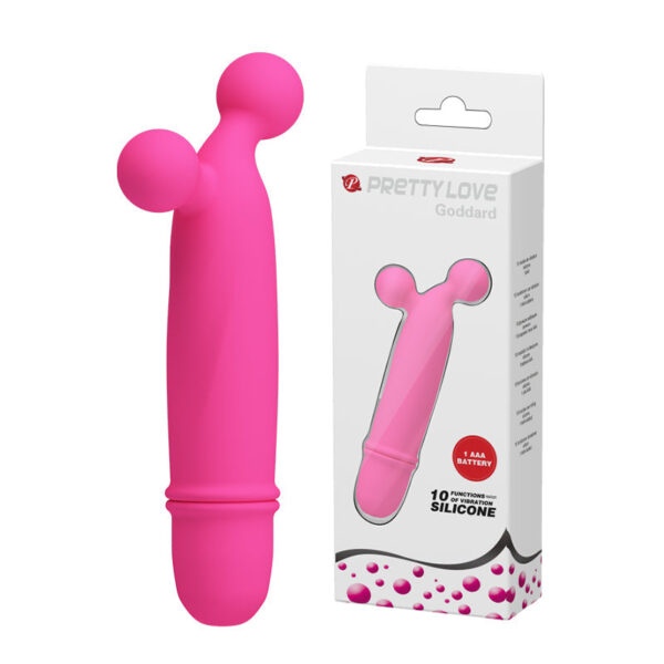 Battery Vibrator "Goddard" Hot Pink