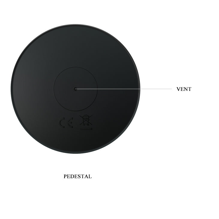 Anal Pretty Love Rechargeable Magic Jingers Anal Plug - Black