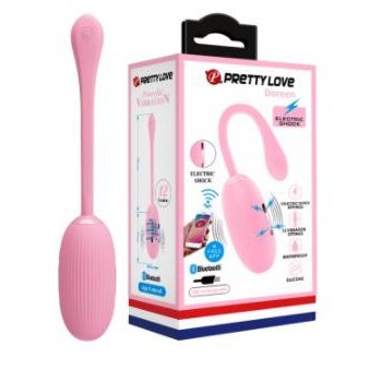 Egg Rechargeable Vibrating "Doreen" - Soft Pink