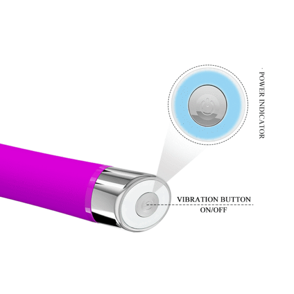 Battery Sensual Pleasures "Randolph" Purple (167mm)