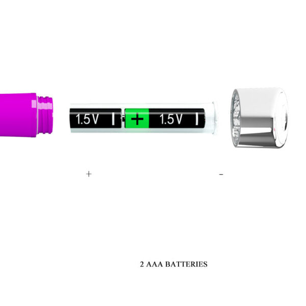 Battery Sensual Pleasures "Randolph" Purple (167mm)