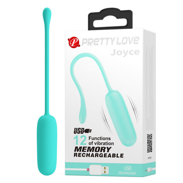 Egg Rechargeable Vibrating "Joyce" - Green