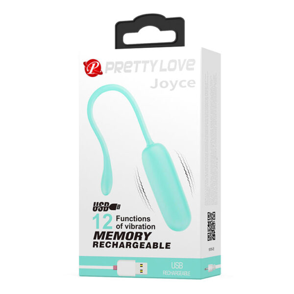 Egg Rechargeable Vibrating "Joyce" - Green