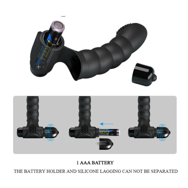 Fingering Massager "Alexander" - Black