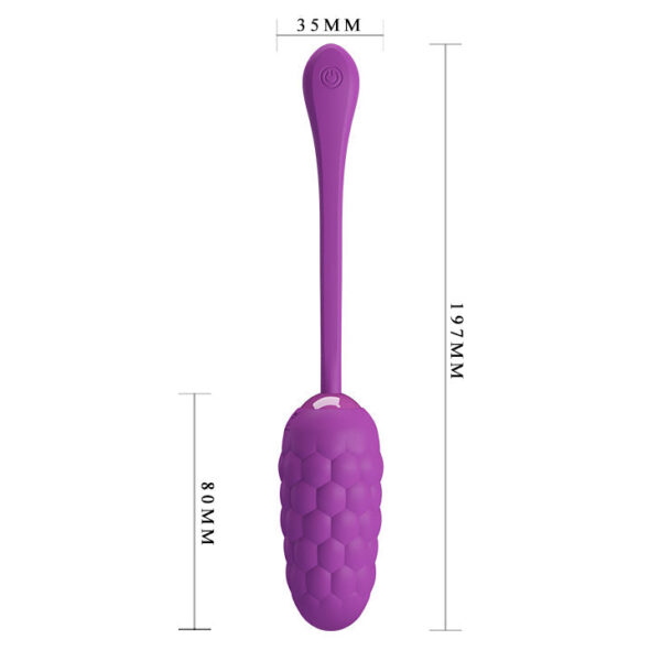Egg Rechargeable Vibrating "Marina" Purple