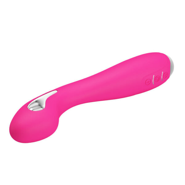 Rechargeable Electro Shock G Spot Vibrator "Hector" Magenta