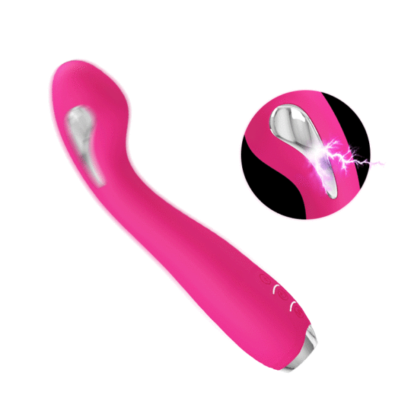 Rechargeable Electro Shock G Spot Vibrator "Hector" Magenta