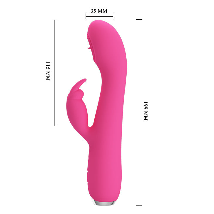 Clitoral Pretty Love Vibrator "Rachel" Magenta