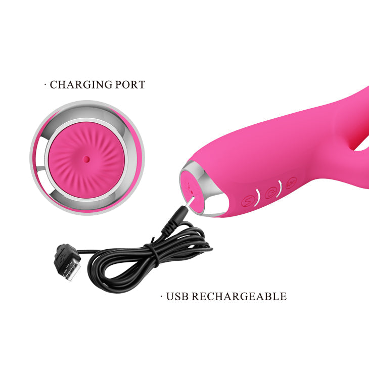 Clitoral Pretty Love Vibrator "Rachel" Magenta