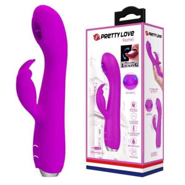 Clitoral Pretty Love Vibrator "Rachel"- Purple