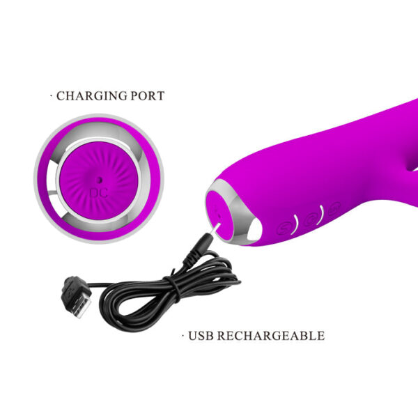 Clitoral Pretty Love Vibrator "Rachel"- Purple