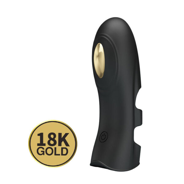 Fingering Electric Massager "Pegasus"- Black & Gold