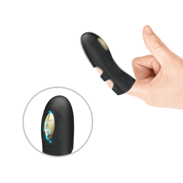 Fingering Electric Massager "Pegasus"- Black & Gold