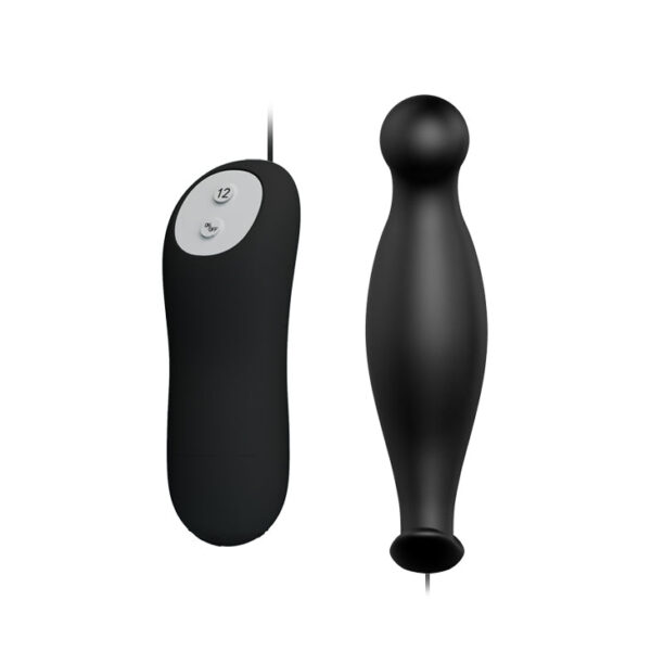 Anal Special Anal Stimulation Vibrating Butt Plug 4.6" x 1.2" - Black