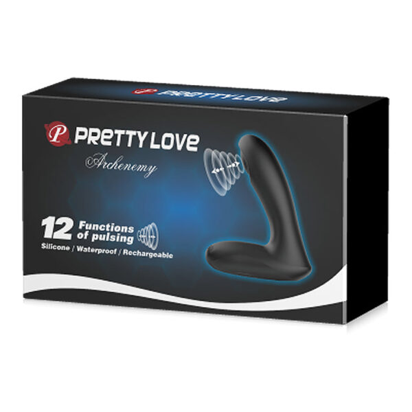 Anal Stimulator ''Archenemy'' Vibrating Prostate Stimulator - Black