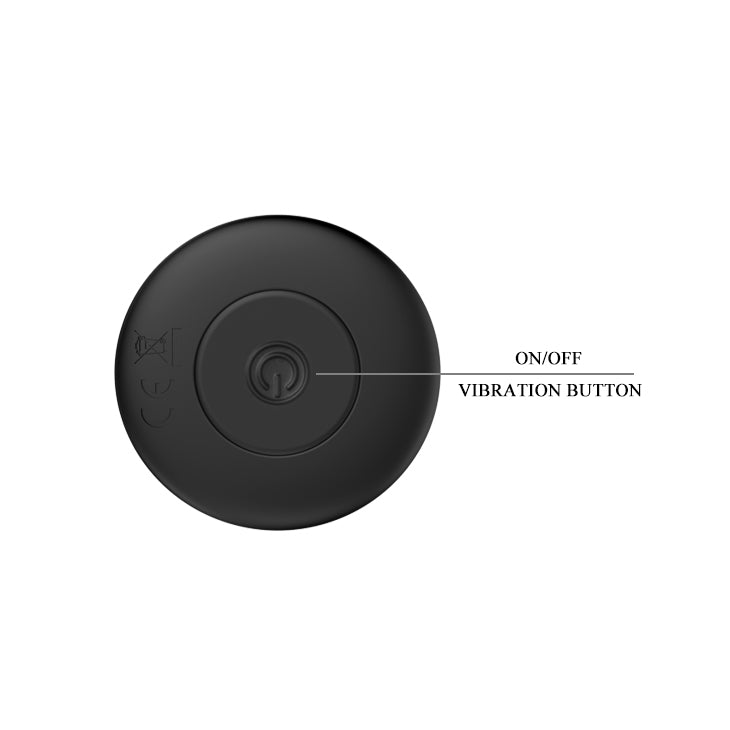 Mr Play Powerful Vibrating Anal Plug - Black