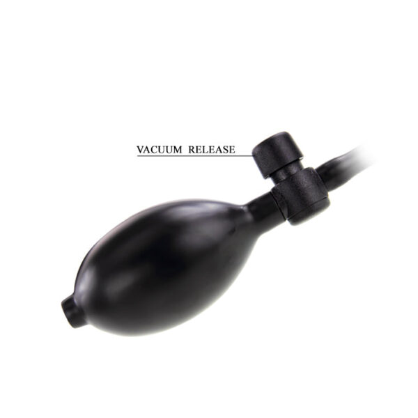 Anal Pretty Love Inflatable Anal Plug  - Black