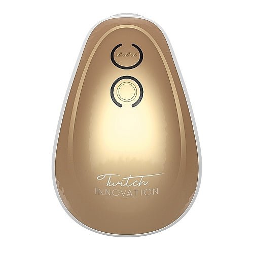 Clitoral Vibrator Hands Free Suction & Vibration Toy - Gold