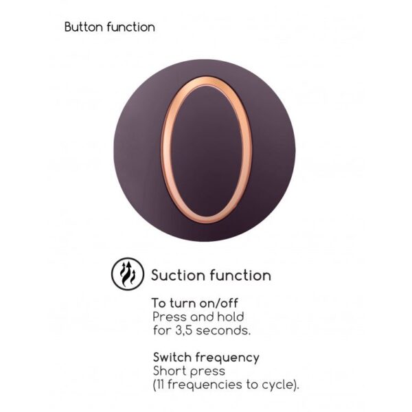 Clitoral Vibrator Irresistible ''Seductive'' - Purple