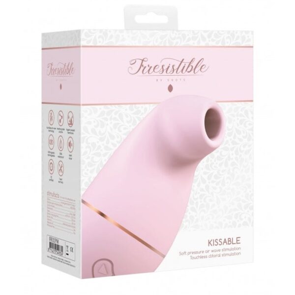 Clitoral Vibrator Irresistible ''Kissable'' - Pink