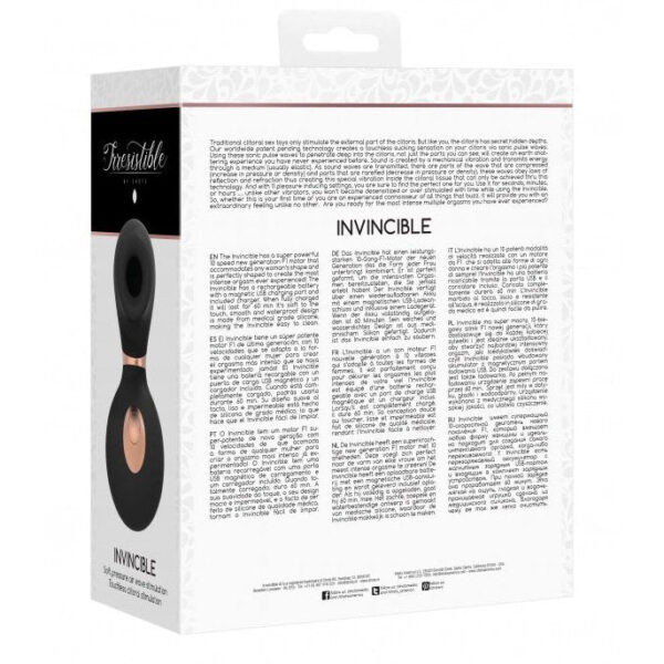 Clitoral Vibrator Irresistible ''Invincible" - Black