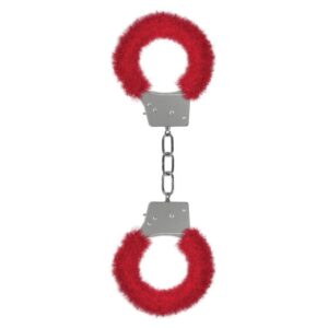 Handcuffs Beginner's Furry - Red