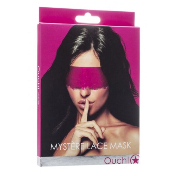 Mask Mystère Lace Mask - Pink