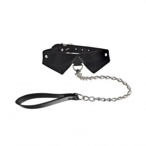 Collar with Leash Exclusive - Black