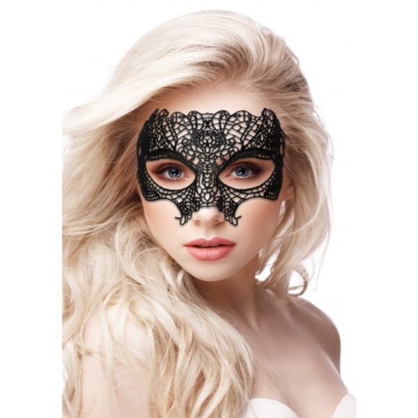 Mask Princess Black Lace Mask  - Black