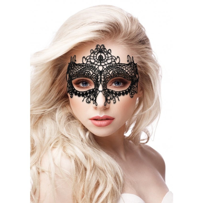 Mask Queen Black Lace Mask Black