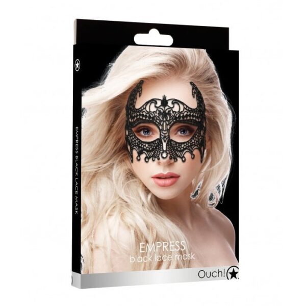 Mask Lace Masks Empress Black Lace Mask  - Black