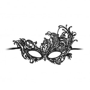 Mask Royal Black Lace Mask  - Black
