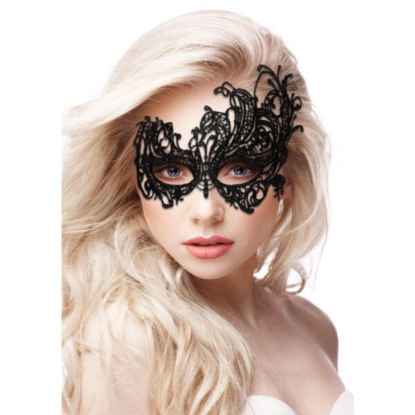 Mask Royal Black Lace Mask  - Black