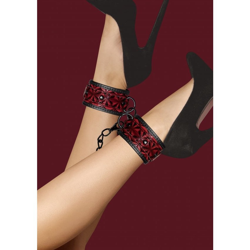 Ankle Cuffs Luxury- Burgundy