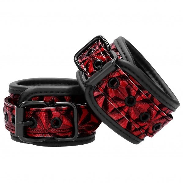 Ankle Cuffs Luxury- Burgundy