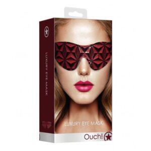 Masks Luxury Eye Mask - Burgandy
